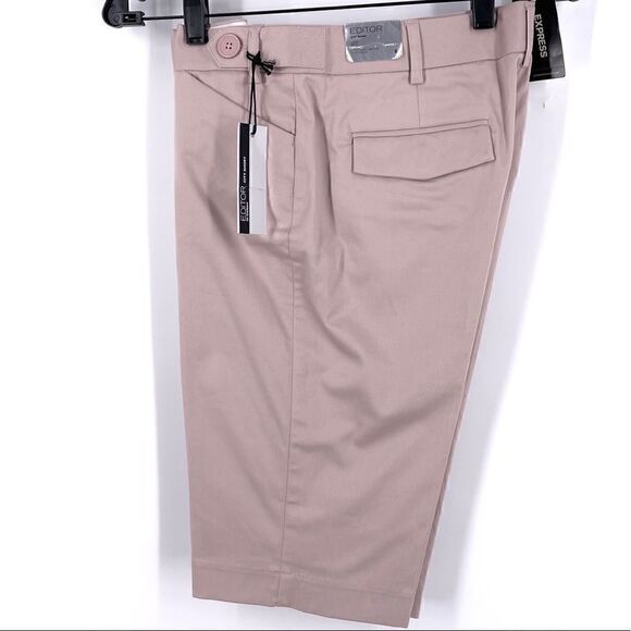 Express Editor City Shorts dusty rose blush Size 6 - Picture 2 of 2